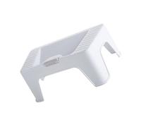 KICHOUSE Marchepied Blanc en Plastique Rouleaux Masseurs, Tabouret Simple et Gain de Place pour Toilettes et Bureau, Repose-pieds Ergonomique pour Garçon et Filles et Adultes