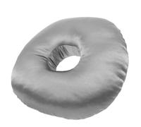 KICHOUSE Oreiller Ergonomique Réparation des Oreilles avec Trou de O pour Oreille Rembourrage en Coton Pp et Tissu Satin, Soutien Latéral pour Dormir
