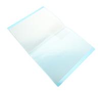 KICHOUSE Organiseur de Dossiers à Grosse Capacité Bleu Intérieur Transparent, Classeur de Dossiers Multi-couches en Pp pour Tri de Documents, pour Étude et Bureau