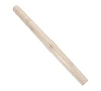 KICHOUSE Poignée Bois de Hêtre pour Spatule de Cuisine Manche Rond Ergonomique Antidérapant Résistant Chaleur Remplacement pour Ustensiles de Cuisson et Poêles