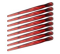KICHOUSE Porte-stylos de Calligraphie Facile à Entretenir 8pcs en Bois Rouge Prise Ergonomique pour Dessin et Peinture à L'encre