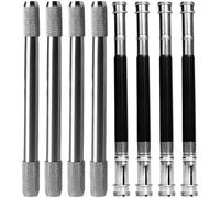 KICHOUSE Rallonges pour Crayons D'art en Métal Lisse Prolongateur de Crayon Double Tête 8pcs pour Artistes Prolongeant la Durée de Vie