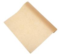 KICHOUSE Rouleau de Papier Parchemin pour Cuisson Alimentaire, Résistant Haute Température, Compatible Micro-ondes et Friteuse à Air, Papier Sulfurisé Marron, Découpe DIY