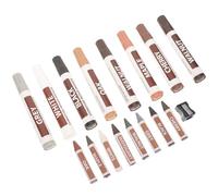 KICHOUSE Stylo de Réparation pour Meubles en Plastique, 1 Set Écriture Lisse et Couleur Châtain, pour Retouches sur Papier et Plastique, Ne S'efface Pas Facilement
