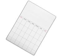 KICHOUSE Tableau Magnétique Effaçable à Sec A3 Blanc Surface en Caoutchouc Magnétique et Pet, Planificateur Réutilisable pour Organisation Hebdomadaire sur Réfrigérateur