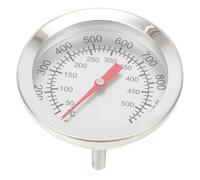 KICHOUSE Thermomètre Précis en Acier Inoxydable de Barbecue Double Métal Outil de Mesure de Température et Échelle Claire pour Four et Poêle à Huile pour Cuisson