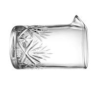 KICHOUSE Verre à Mélanger Cocktail 700ml en Verre Cristal Bec Verseur Aigle et Bord Lisse Versement Facile, Forme Ronde pour Bar et Préparation de Cocktails