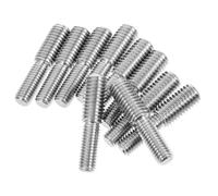 KICHOUSE Vis en Acier Inoxydable M8x20 à M10x20 Connexion Sécurisée Adaptateurs Réducteurs de Filetage Lot de 10 et Utilisation Polyvalente pour Meubles pour Projets DIY