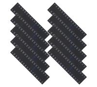 Kichvoe 10 Pièces Bande Adhésive Thermométrique Lcd pour Fermentation et Brassage Maison, Contrôle Précis Température de 12 à 42°c, Lecture Instantanée, Adaptée aux Bouteilles et