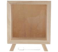 Kichvoe 1ensemble Bois Créative pour Caisse De Rangement à Unie avec Stylo Économie Amusante Et Pratique pour Développer des Habitudes Épargne