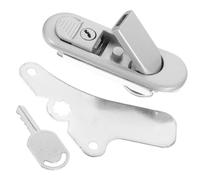 Kichvoe 1pièce Serrure de Boîte Électrique Alliage de Zinc Verrouillage pour Armoire Industrielle Résistant à Usure Corrosion pour Porte de Tableau Électrique et Coffret Réseau