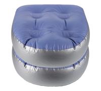 Kichvoe 2 Pièces Coussin Gonflable de Bain avec Ventouses en PVC pour Spa | Dossier D’appui Supplémentaire, Portable et Peu Encombrant, Rehausseur de Siège de Spa, Usage Loisirs