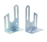 Kichvoe 2 supports centraux pour ressort de torsion de porte de garage, pièces de rechange pour la fixation de l'axe du ressort et de la plaque de roulement.