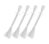 Kichvoe 4pièces Lot de Mèches pour Lampe à Huile Tubes Résistants pour Brûleur Alcool Lampes à Kérosène et Préparation de Bougies DIY pour Usage Religieux Cuisson Hot Pot et Camping