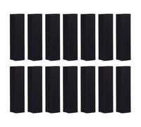 Kichvoe 50pièces Boîte Emballage Noir pour Lèvres Étui Vide Papier pour Gloss Petit Coffret Parfum Compact et Léger Rangement Élégant pour Voyage et Sac à Main