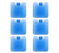 Kichvoe 6 Pièces Pack de Glace Réutilisable pour Humidificateur et Ventilateur, Bloc Réfrigérant en Plastique Léger Refroidissement Prolongé, pour Camping et Bureau