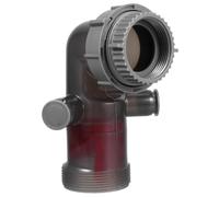 Kichvoe Accessoire Cuisine Connexion Sécurisée et Plastique Clapet Anti-retour Double Trop-plein Dispositif Anti-odeur pour Évier pour Tuyau D'égout