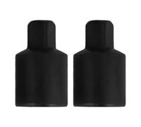 Kichvoe Adaptateur de Douille 1/2 à 3/8 en Acier Allié Chrome-vanadium, 2 Pièces, Prise Solide et Durabilité Élevée pour Outils à Cliquet et Réparation Domestique