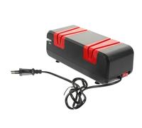 Kichvoe Aiguiseur Noirs en Électrique Cuisine Couteaux Moteur de Cuivre 60w, Facile à Nettoyer Ranger, Affûteur en Abs et Ciseaux Coupeurs