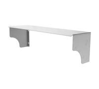 Kichvoe bardage de boîte aux lettres Couvercle en acier résistant aux intempéries plaque de toit étanche Acier Inoxydable argent sans accumulation d’eau pour boîtes aux lettres