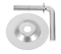 Kichvoe Boulons de Remplacement Design de 7 Ambiance Estivale Solide pour Support de Ventilateur sur Pied en Fer Argenté, Visserie Résistante à L'usure