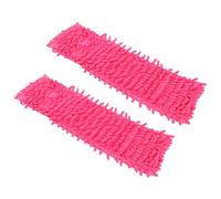 Kichvoe Chiffon de Nettoyage 2 Pièces pour Balai-serpillière Chenille | Absorption D’eau, Entretien des Coins Sol, Accessoire de Rechange pour Maison, Design Coloré