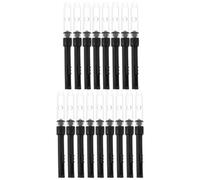 Kichvoe Convertisseur à Ressort 25 Pièces pour Stylo-plume 3,4 Mm Piston Rotatif Rechargeable en Abs Noir pour Remplissage D’encre Précis et Pratique Accessoires de Fourniture Scolaire