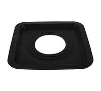 Kichvoe Couvercle de Brûleur pour Cuisinière à Gaz en Silicone 220x220x15 Mm, Coussin de Protection Anti-huile Réutilisable et Résistant à Haute Température, Tapis de Protection Facile