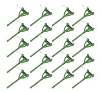 Kichvoe Épingles à Boutonnière Faciles à Utiliser et Lot de 200 Triangulaires en Plastique Vert, Forme T pour Mariage et Fête