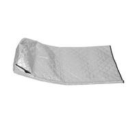 Kichvoe Housse de Bouteille de Gaz Argenté, Protection Solaire | Usage Extérieur pour Terrasse et Maison, Fermeture Réglable, Aluminium, Coton, Non-tissé, Anti-chocs
