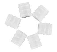 Kichvoe Joint de Sortie D'eau Joint D'étanchéité en Silicone 6 Pièces Blanc Potable pour Tuyau de Pompe à Eau pour Pompe Simple et Double Extérieure et Dortoir