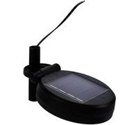 Kichvoe Lot de 2 Panneaux Solaires Rotatifs 2 Pcs pour Lampes Solaires de Jardin Multicristallin Compact et Léger Chargeur pour Applique Extérieure
