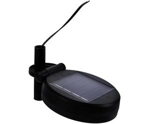 Kichvoe Lot de 2 Panneaux Solaires Rotatifs 2 Pcs pour Lampes Solaires de Jardin Multicristallin Compact et Léger Chargeur pour Applique Extérieure