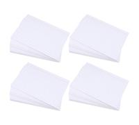 Kichvoe Lot de 200 Cartes Indexées Blanches Lignées en Papier Surface Lisse pour Écriture Fluide, Portable, pour Listes et Travaux Manuels Scolaires