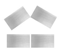 Kichvoe Lot de 4 Tapis D'isolation Phonique et Thermique Argentés pour Murs et Capots, Résistants aux Intempéries Mousse et Feuille D'aluminium, pour Maison et Extérieur