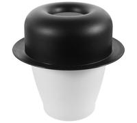 Kichvoe Mini Poubelle pour Bureau Style Moderne et Simple de Chapeau en Pp, Petite Taille Bien Conçue pour Bureau ou Commode