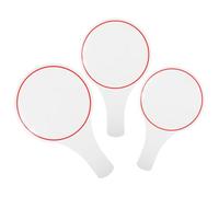 Kichvoe Planche Effaçable Blanche 3 Pièces en Mousse Réutilisable et Portable pour Tableau de Score et Écriture DIY Pratique