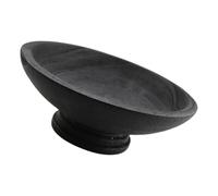 Kichvoe Plateau Rustique en Bois Pied Surélevé, Corbeille Fruit Multifonctionnelle pour Décoration D'intérieur et Rangement Élégant Hôtels et Salons