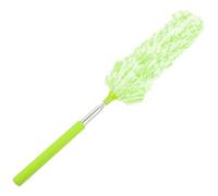 Kichvoe Plumeau Ménager Extensible en Fibres Fines Lavable Manche Télescopique en Acier Inoxydable, Outil Sûr et Fiable pour Nettoyage de Poussière à Domicile sur Canapé et Ordinateur