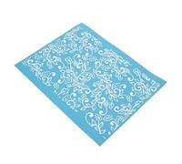 Kichvoe Pochoir Lavable en Tissu Fin Motif Délicat, Gabarit de Transfert par Sérigraphie Réutilisable pour Garçon et Filles, pour Utilisation sur Bois et Murs