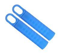 Kichvoe Poignée de Balai et Pelle à Poussière 2pcs Plastique Bleu Ergonomique pour Ménage Simple Style et Remplacement Aisé