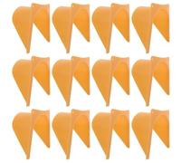 Kichvoe Porte D'entrée Barrière sans Obstacle en Plastique pour Orange Haute Dureté Lot de 20 Pièces pour Cages à Oiseaux et
