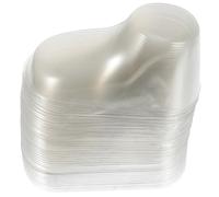 Kichvoe Présentoirs Chaussures et Embauchoirs Bébé 40 Pièces en Plastique Transparent, Supports pour Chaussettes et Chaussures de Marche, Organisateur pour Tout-Petits