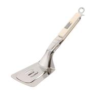 Kichvoe Spatule, pince à poisson, spatule multifonctionnelle en acier inoxydable anti-brûlure, pince pour griller, frire, crêpes, steaks, bacon, barbecue