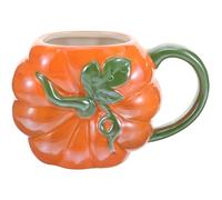 Kichvoe Tasse À Lait En Forme De Citrouille En Céramique 500Ml Avec Poignée Pour Halloween Et Automne Tasse D'Eau Et Café Décorative Pour Maison Bureau