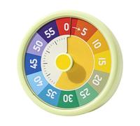 Kid Timer Visual Countdown, Rainbow Digital Alarm Clock, 60-Minute Time Management Tool, Visual Schedule Watch with Sound Alerts for Potty Training, Homeschool, Gym and Kitchen
