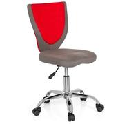 KIDDY COMFORT - Chaise pivotante pour des enfants gris /rouge