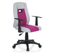 KIDDY EXTRA - Chaise pivotante pour des enfants Gris / Rose