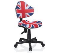 KIDDY GTI-2 - Chaise pivotante pour des enfants bleu / rouge / blanc