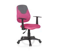 KIDDY STYLE - Chaise pivotante pour des enfants rose / gris